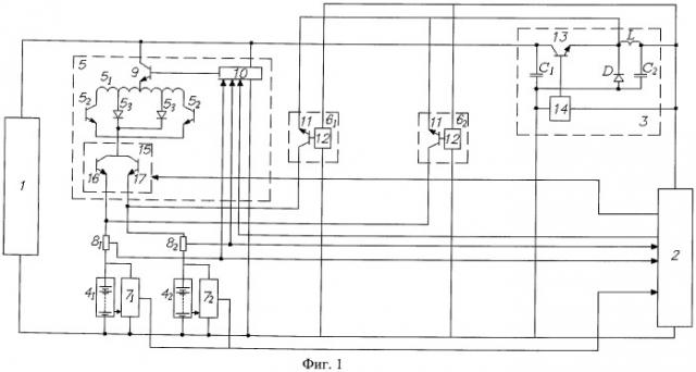 Способ заряда комплекта из "n" литий-ионных аккумуляторных батарей в составе геостационарного искусственного спутника земли (патент 2449428)