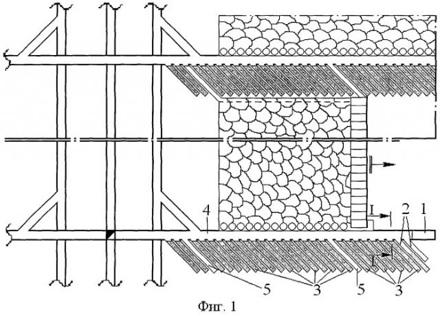 Способ разработки пластов малой и средней мощности сплошной системой разработки по простиранию с оставлением породы в шахте (патент 2299325)