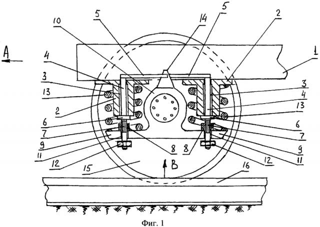 Бесчелюстная тележка пассажирского вагона (патент 2606416)