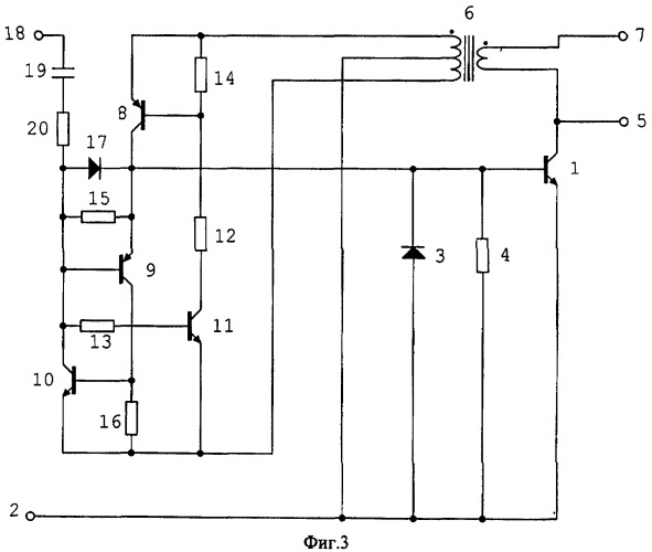 Транзисторный ключ с пропорционально токовым управлением (патент 2412541)