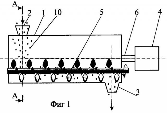 Устройство для термической обработки сыпучих диэлектрических материалов (патент 2311002)