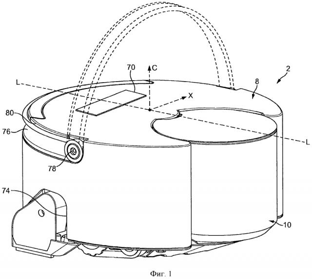 Автономное устройство для обработки поверхности (патент 2601931)