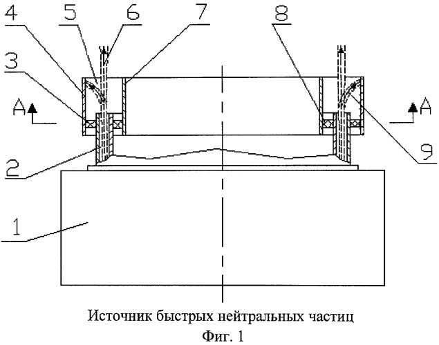 Источник быстрых нейтральных частиц (патент 2468465)