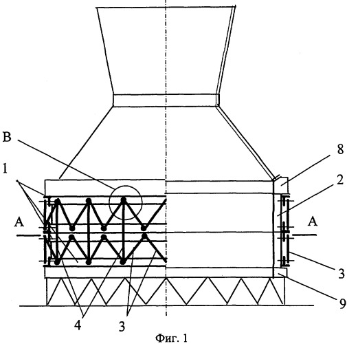 Устройство для усиления зданий и сооружений (патент 2343256)
