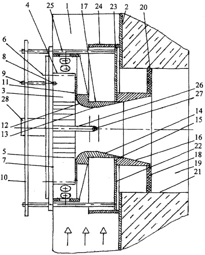 Низконапорная регулируемая горелка (патент 2319069)