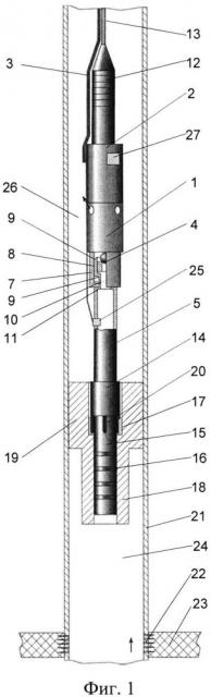 Насосная установка для подъёма продукции по эксплуатационной колонне (патент 2614426)