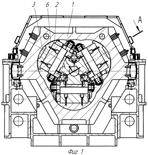 Нажимное устройство рабочей клети стана холодной прокатки труб (патент 2508172)