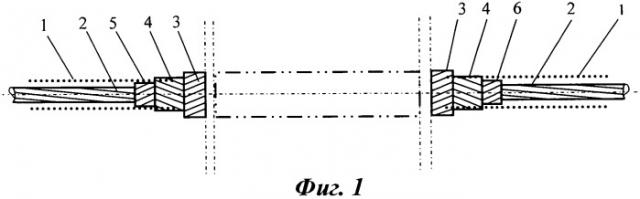 Спиральный соединительный зажим для проводов с композитным сердечником (патент 2558386)