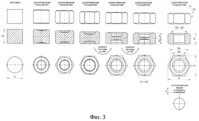 Способ производства гайки (патент 2510303)