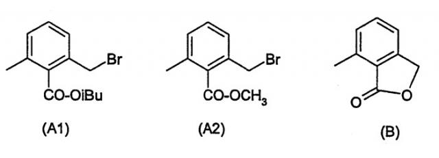 Синтез эфиров 2-хлорметил-6-метилбензойной кислоты (патент 2345982)