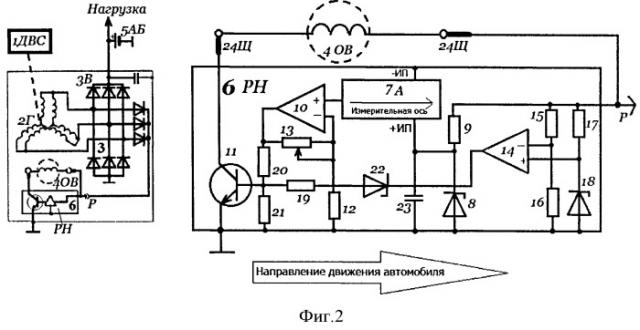Экономичное зарядное устройство для аккумуляторов автомобилей (патент 2548165)