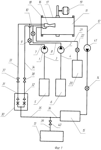 Стенд для подготовки многокомпонентной водогазонефтяной смеси к анализу (патент 2476733)