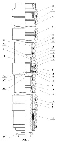 Телескопическое соединение шарифова для компенсации термобарических изменений длины колонны труб в скважине (патент 2295623)
