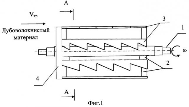 Трепальный барабан для очистки лубоволокнистых материалов (патент 2295591)