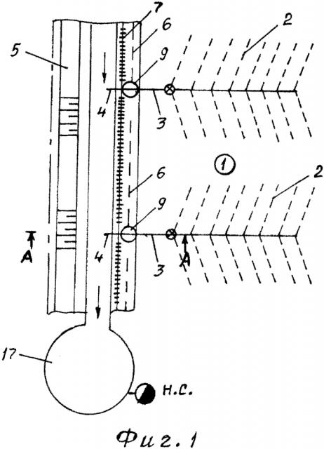 Способ устройства осушительно-увлажнительной системы в условиях использования полива дождевальной установкой животноводческими стоками (патент 2618091)