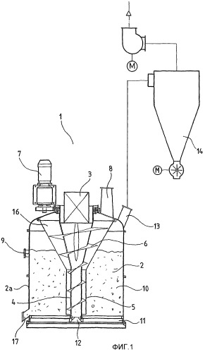 Установка для сушки и/или обжига гипса (патент 2316517)