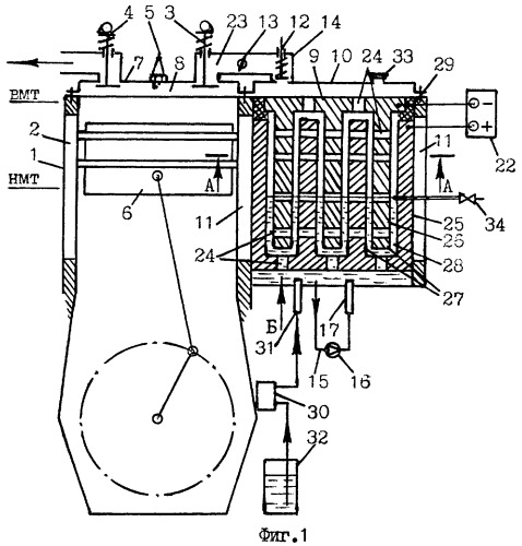 Двигатель внутреннего сгорания (патент 2267622)
