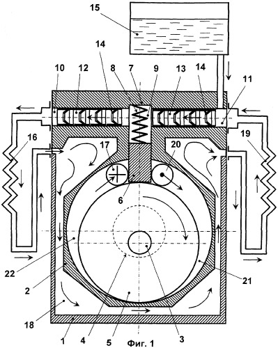 Ротационный компрессор (патент 2305207)