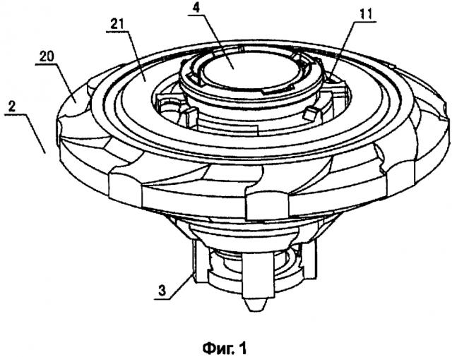 Гироскопическая игрушка, имеющая гироскопическое кольцо, выполненное с возможностью сборки с обеих сторон (патент 2642341)