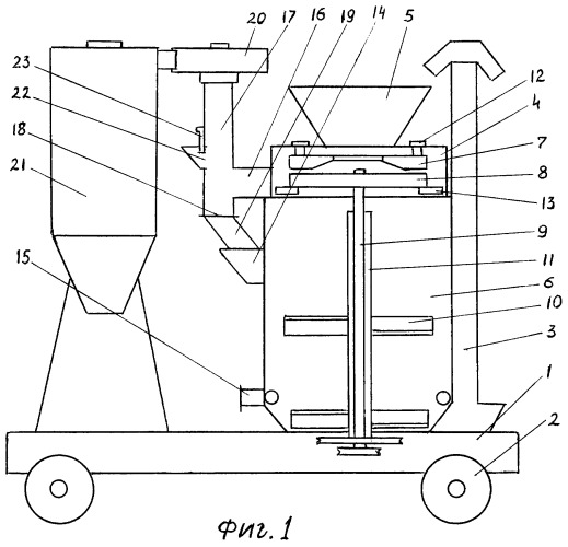 Малогабаритный комбикормовый агрегат (патент 2373811)