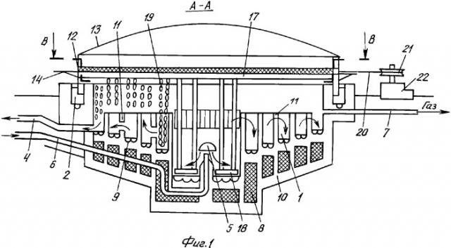 Биогазовая установка для переработки навоза (патент 2365080)