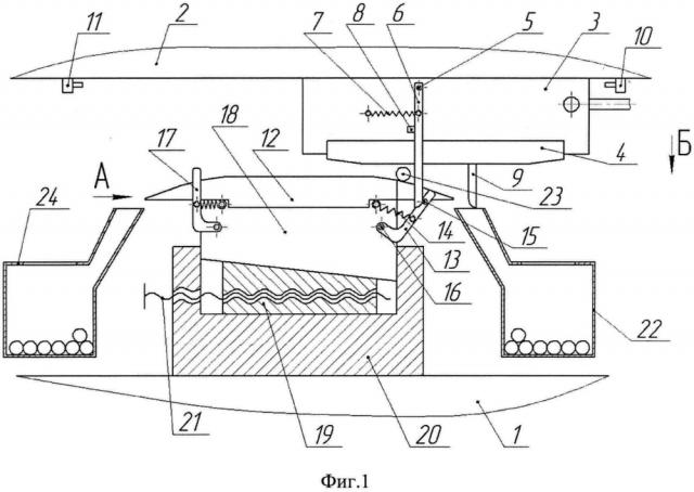 Устройство для обкатывания цилиндрических изделий плоскими инструментами (патент 2600302)