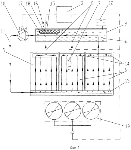 Устройство для нагрева и охлаждения статического преобразователя (патент 2345511)