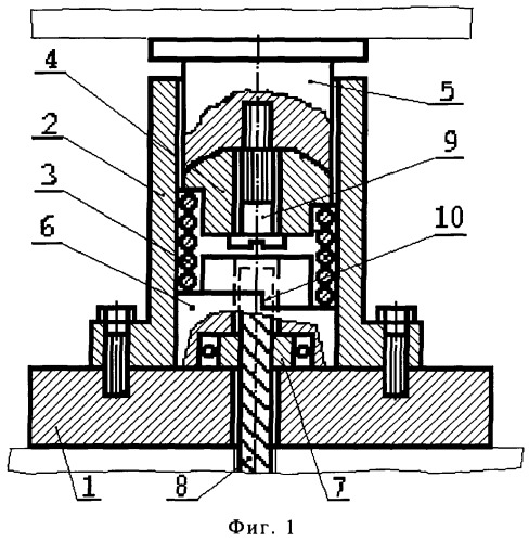 Устройство для контактного заневоливания пружин (патент 2286556)