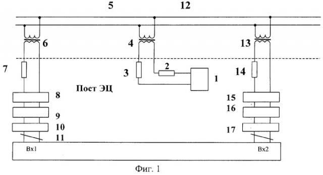 Способ контроля свободности рельсовой линии (патент 2273583)