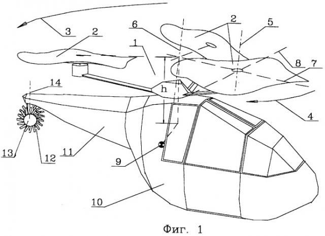 Летательный аппарат вертикального взлета и посадки с аэродинамическим подъемно-тянущим движителем (патент 2260546)