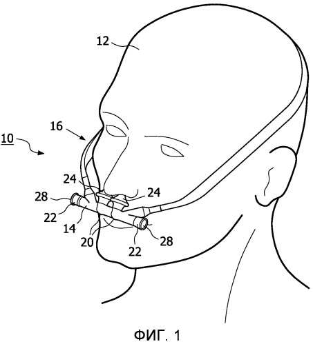 Система и респираторное приспособление для поддержания положительного давления в дыхательных путях пациента (патент 2537062)