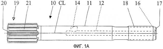 Хвостовик для бурильных установок, предназначенный для бурения по коренным породам (патент 2320839)