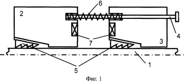 Лебедка с линейным двигателем (патент 2357916)