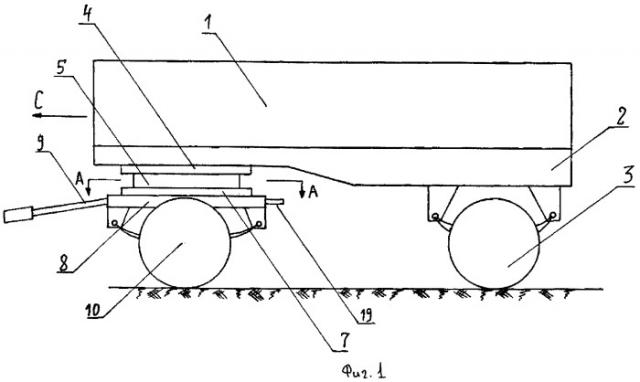 Автотракторный прицеп (патент 2341400)