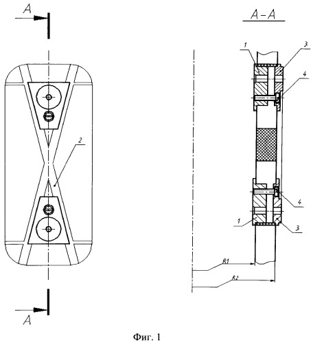 Узел закрепления оборудования к силовой сетчатой конструкции из полимерных композиционных материалов (патент 2535780)