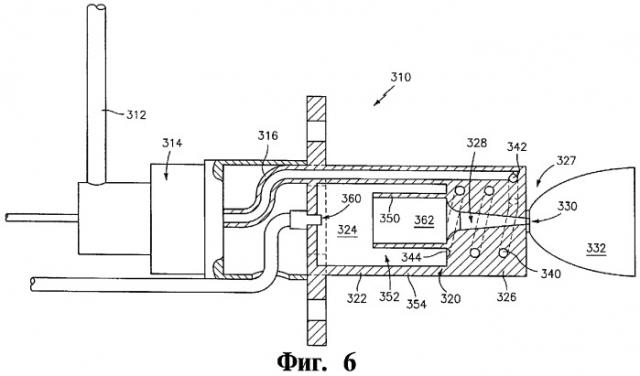 Устройство (варианты) и способ сжигания ракетного топлива (патент 2303154)