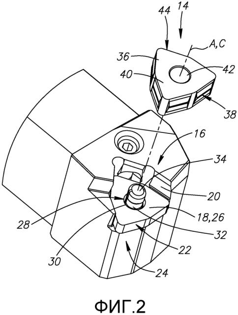 Индексируемая двухсторонняя негативная режущая пластина, имеющая выступающие боковые опорные поверхности, и режущий инструмент (патент 2621743)