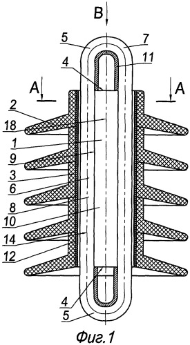 Полимерный изолятор (патент 2320042)