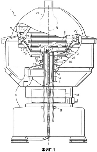 Центробежный сепаратор и ротор (патент 2523817)