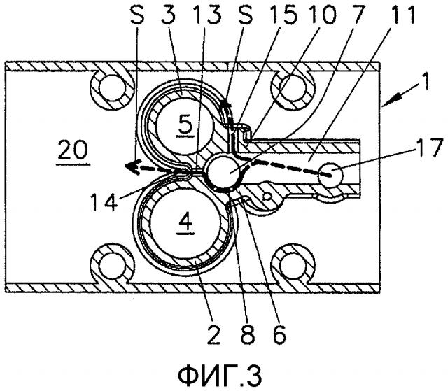 Головка цилиндра с жидкостным охлаждением (патент 2596084)