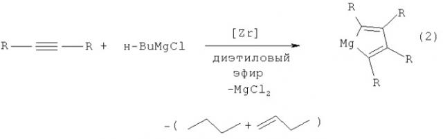 Способ получения 2,3,4,5-тетраалкилмагнезациклонона-2,4-диенов (патент 2558762)