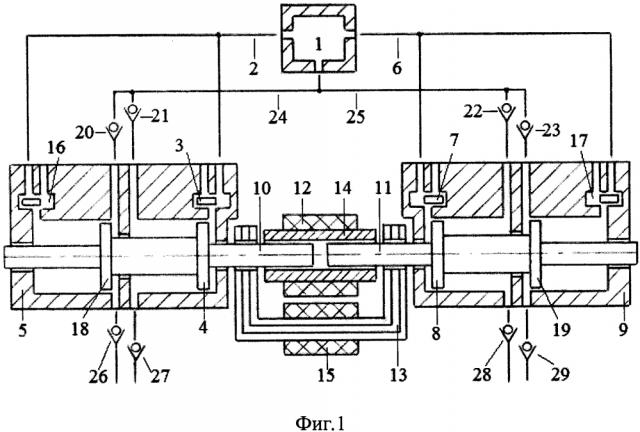 Способ управления температурой поршневых групп и цилиндров свободнопоршневого с внешней камерой сгорания энергомодуля с приводом насоса системы охлаждения сжатым воздухом (патент 2625075)