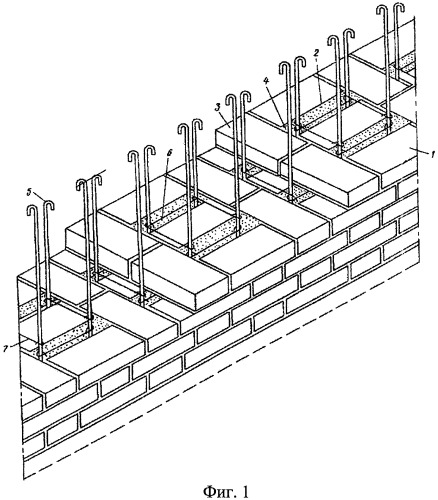 Армированная кирпичная кладка (патент 2427685)