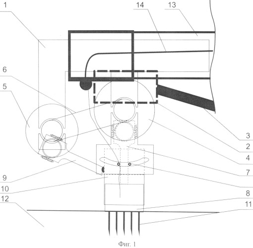 Устройство для уплотнения снежного полотна (патент 2495977)