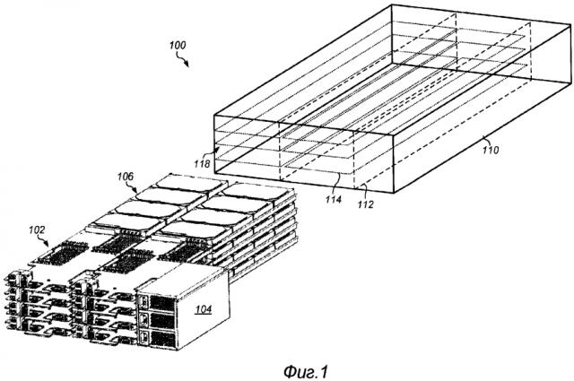 Полка регулируемой конфигурации для вычислительных модулей (патент 2594287)