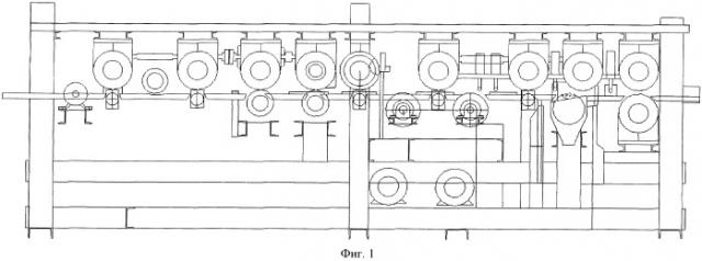 Четырехсторонний продольнофрезерный деревообрабатывающий станок (патент 2433034)