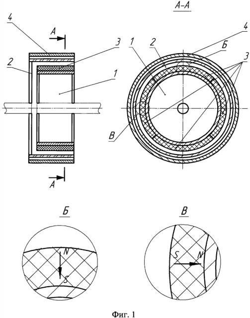 Управляемая асинхронная муфта с постоянными магнитами (патент 2651409)