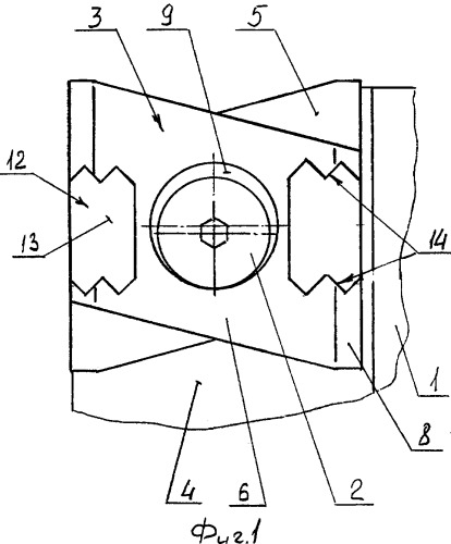 Сборный режущий инструмент и режущая пластина для него (патент 2342226)