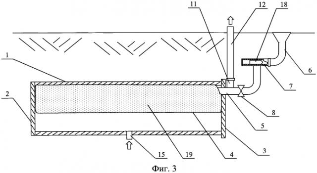 Амбар для жидких углеводородов (патент 2589879)