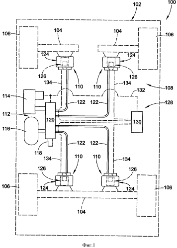 Газовая рессора с газовым амортизатором в сборе и способ их сборки (патент 2570476)